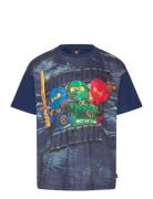 Lwtaffy 302 - T-Shirt S/S Navy LEGO Kidswear