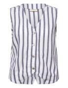 Fqlavisco-Waistcoat Navy FREE/QUENT