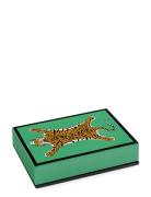 Tiger Lacquer Card Set Green Jonathan Adler
