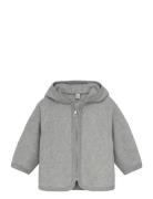 Jacket Ears Cotton Fleece Grey Huttelihut