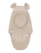 Balaclava Cotton Fleece W. Lin Beige Huttelihut