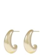 H Y Drop Oval Ear Gold SNÖ Of Sweden