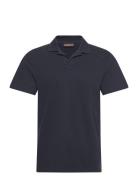 Dylan Piqué Shirt Navy Morris