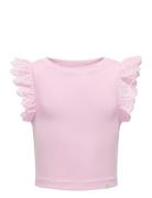 Kmgdrea Liife S/L Detail-Top Jrs Pink Kids Only
