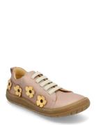 Shoes - Flat - With Lace Pink ANGULUS