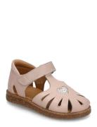 Sandals - Flat - Closed Toe Pink ANGULUS