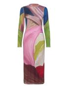 Pullover Long Sleeve Midi Dress, 22 Patterned STINE GOYA
