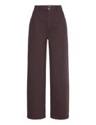 Heavy Woven Wide Pants Brown ROTATE Birger Christensen