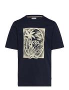 Short Sleeves Tee-Shirt Navy BOSS