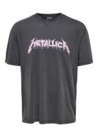 Onsmetallica Rlx Ss Tee Grey ONLY & SONS
