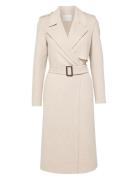 Slftana Ls Handmade Coat B Brown Selected Femme
