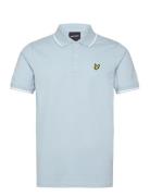 Tipped Polo Shirt Blue Lyle & Scott