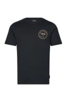 Game Of Two Halves Graphic T-Shirt Black Lyle & Scott