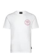 Game Of Two Halves Graphic T-Shirt White Lyle & Scott