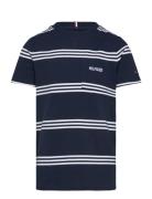 Hilfiger Emb Reg Pique Tee Ss Navy Tommy Hilfiger