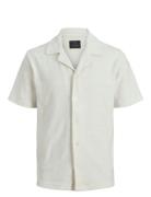 Jprblaben Ss Shirt Cream Jack & J S