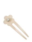Eva Flower Pearly Clip Cream SUI AVA