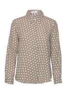 Butt D Flowy Shirt Brown Mango