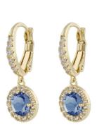 Seine Pendant Ear G/Light Blue - Gold SNÖ Of Sweden