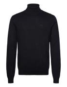 Ecovero L/S Roll Neck Knit Black Lindbergh