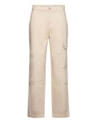 Pocket Cargo Jeans Beige Mango