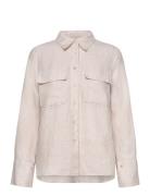 Cassidy Linen Shirt Beige Twist & Tango