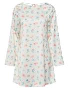 Pcmillie Ls Short Boatneck Dress Wvn D2D Pink Pieces