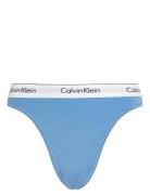 High Leg Tanga Blue Calvin Klein