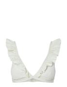 Pclada Bikini Top Sww Bc White Pieces