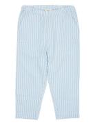 Seersucker Pants Blue Copenhagen Colors