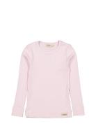 Plain Tee Ls Pink MarMar Copenhagen