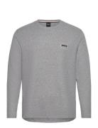 Waffle Ls-Shirt Grey BOSS