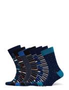 Jbs Socks Bamboo 7 Pairs Box Blue JBS