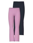 Nkfvivii 2P Pant Ln Patterned Name It