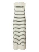 Slfberga Sl Knit Dress Cream Selected