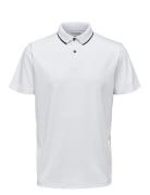 Slhleroy Ss Polo Noos White Selected