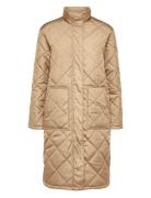 Slfnadina Coat B Noos Beige Selected