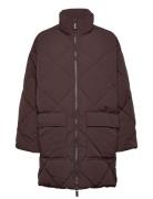 Slfheidi Puffer Jacket B Brown Selected