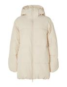 Slffraya Puffer Jacket B Beige Selected