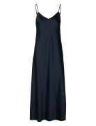 Slftalia-Lena Sl Slip Dress B Navy Selected