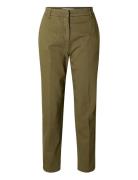 Slfvera-Rita Mw Cropped Pant Noos Khaki Selected