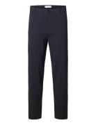 Slh172-Slim Tape Lorent Flex Pants Noos Navy Selected