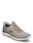 Mens Summit - Slip-Ins - High Range Beige Skechers