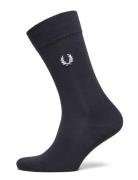 Classic Laurel Wreath Sock Navy Fred Perry