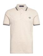 Twin Tipped Fp Shirt Cream Fred Perry