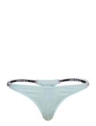 Dipped String Thong Blue Calvin Klein