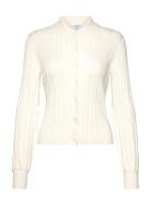 Braid Knit Cardigan White Filippa K