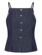 Butt D Denim Top Navy Mango