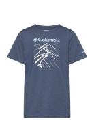 Tech Trail Short Sleeve Graphic Shirt Navy Columbia Sportswear