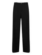Low Loose Suit Trousers Black Weekday